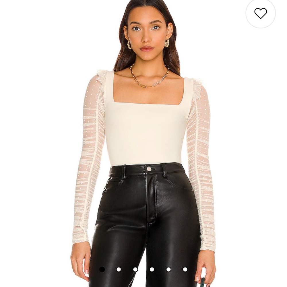 Free People “Must Be Love” Bodysuit NWTGS